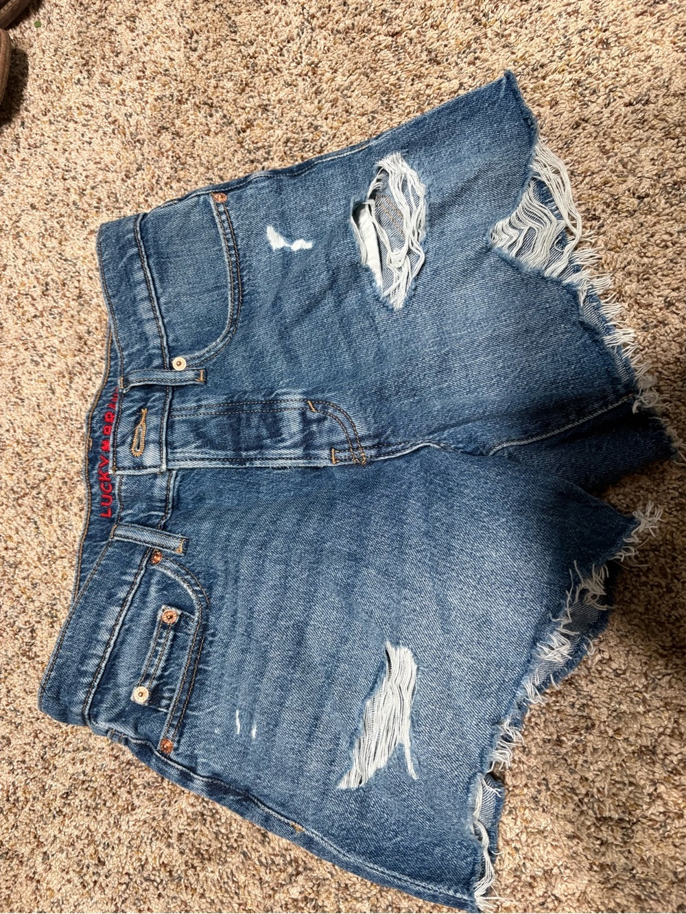 Lucky Distressed shorts